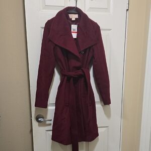 Women's Michael Kors Coat (Color Brandy)
